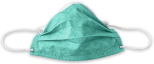 Typical hospital mask